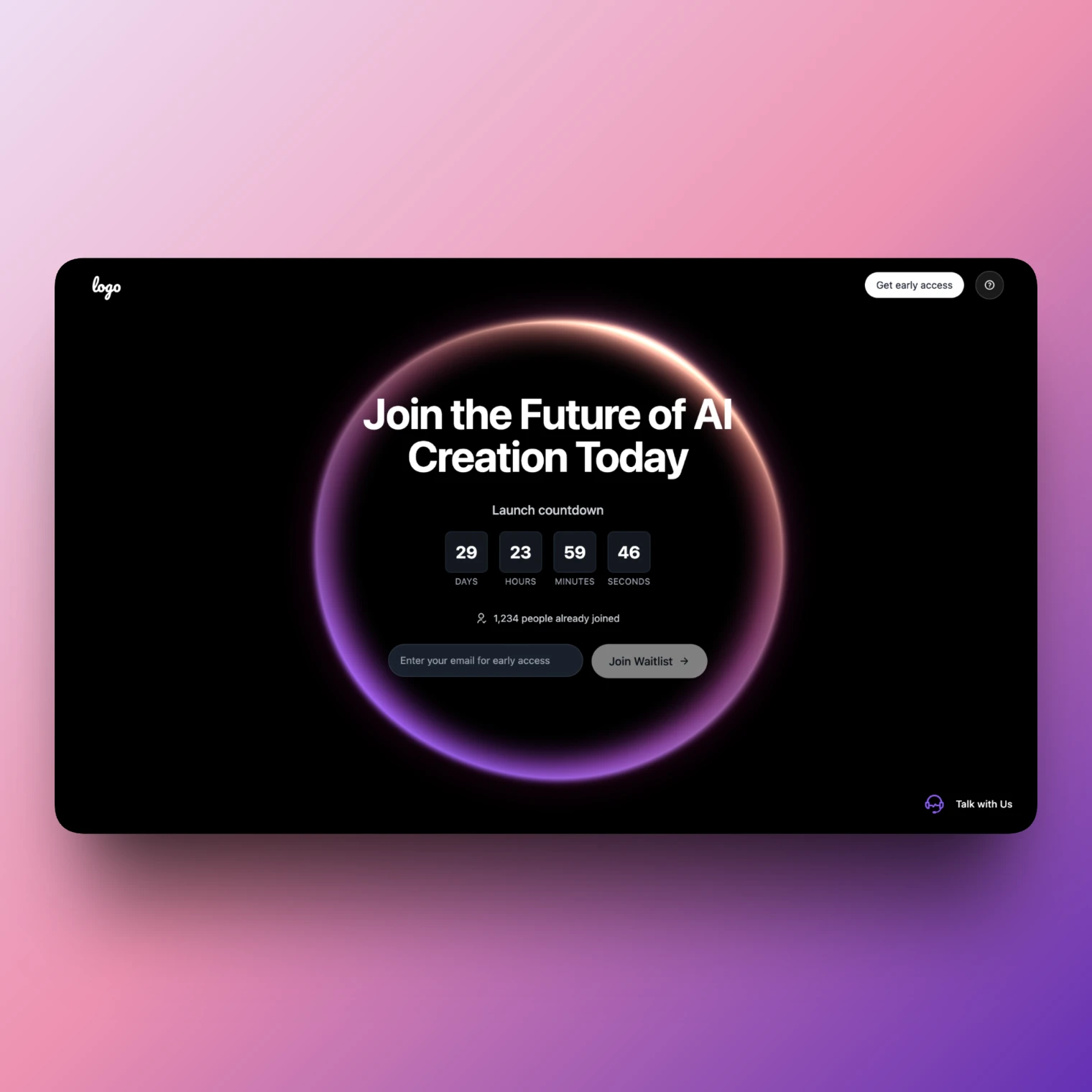 Landing Page Template 9